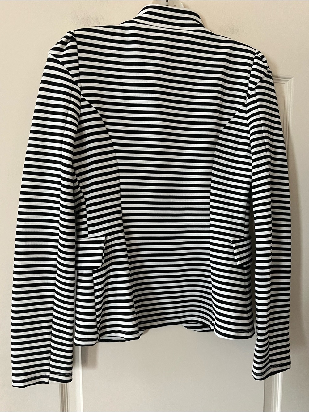 Altar’d State Black & White Striped cotton/Rayon mix Vintage Jacket Size Medium - Picture 10 of 14